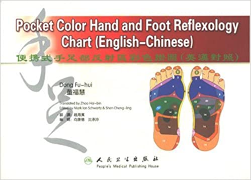 Pocket Color Hand And Foot Reflexology (English-Chinese) (English and Chinese Edition)