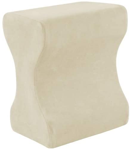 Memory Foam Knee Pillow, Perfect for Expecting Mothers or Side Sleepers with Nerve Pain, Joint Pain and Back Pain, Made by Contour Products